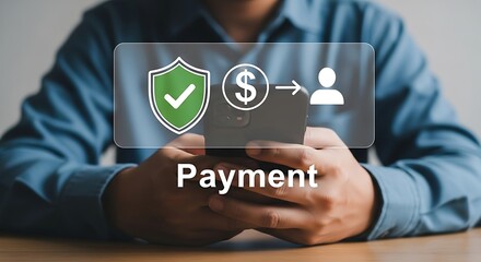 Secure digital money transfer mobile payment digital transaction