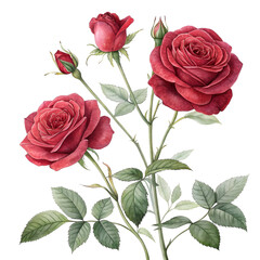 Fototapeta premium bouquet of red roses