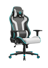 Old, brown wooden chair, an isolated vintage object on a transparent background