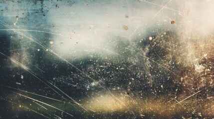 Scratch Filter. Vintage Grunge Texture Background with Distressed Retro Design