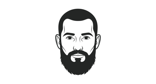 Closeup portrait of a man with a full beard.