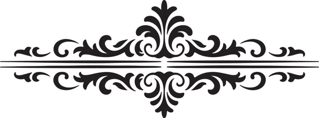 Elegant Decorative Flourish Ornament