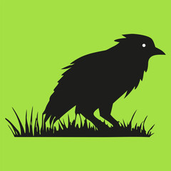 Colorful animal icons silhouette. Farm and Domestic Animals. Wild and Domestic Animal Editable Icons. Cartoon Wild Animal Characters.