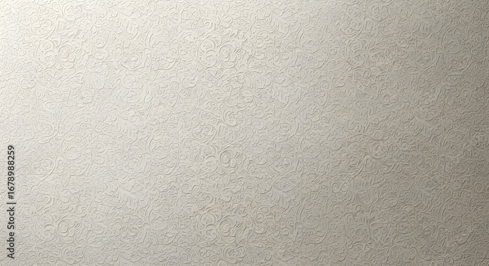 Aufkleber a detailed macro photograph of a light beige, textured surface, showing a subtle grain and a soft li
