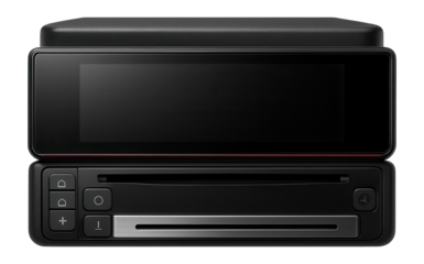 In-dash multimedia receiver with a detachable faceplate and CD/DVD slot