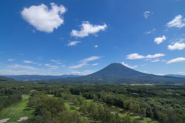 北海道ニセコから見る羊蹄山
