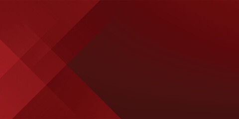 Abstract simple dark red gradient illustration background with 3d look overlap square with shadow and line pattern. Cool design and luxury. Eps10 vector