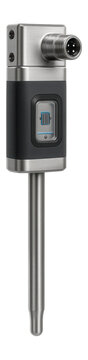 Magnetostrictive actuator with elongated rod and embedded strain gauges