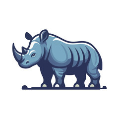 
rhino illustration design
