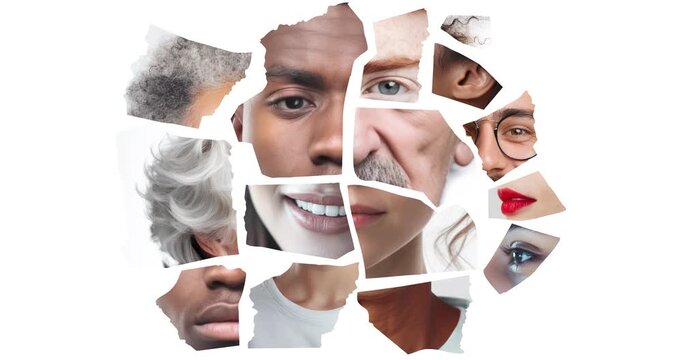 diverse people portrait, different age gender various nationality race culture ethnicity group. background banner poster template with copy space. concept of diversity equality solidarity inclusion