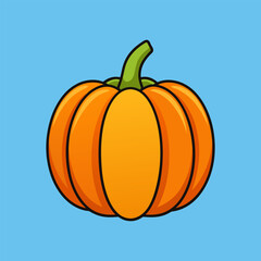 pumpkin, halloween, autumn, orange, holiday, vegetable, decoration, vector, lantern, face, october, thanksgiving, illustration, food, fall, jack, season, symbol, scary, harvest, pumpkins, smile, fruit