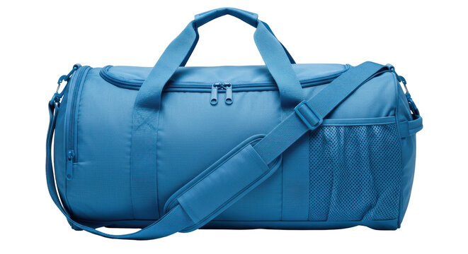 Isolated Duffel Bag