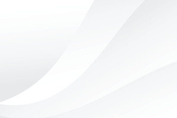 White desktop background with 3d wavy style