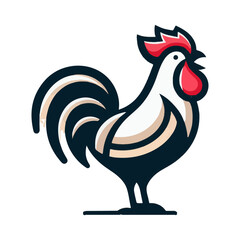 rooster illustration design
