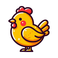 chicken illustration design