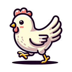 chicken illustration design