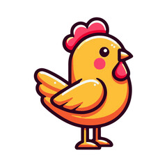chicken illustration design