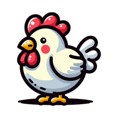 chicken illustration design