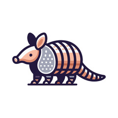 
armadillo illustration design