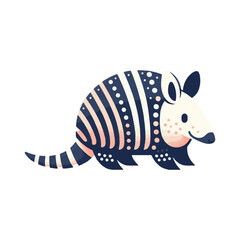 
armadillo illustration design