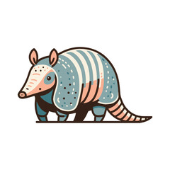 
armadillo illustration design