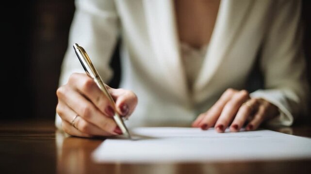 Writing a letter