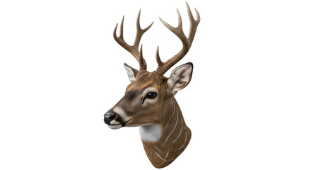 Fototapeta premium Isolated Deer Head