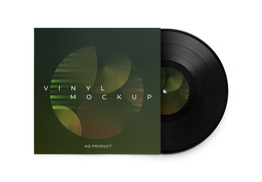 Vinyl Mockup 28