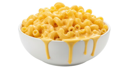 Isolated Mac and Cheese