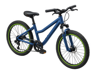 Youth MTB with step-through frame and front suspension fork