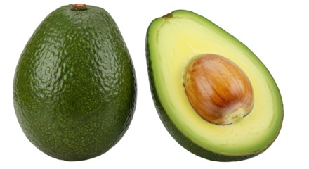 Isolated Avocado