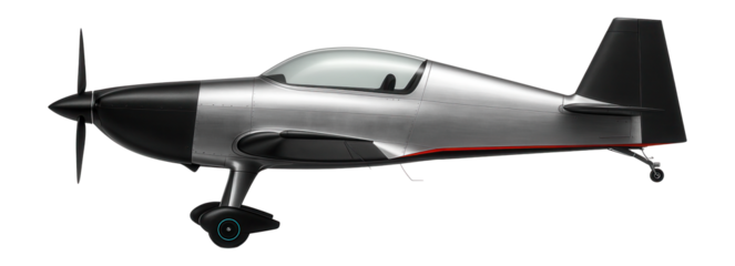 Aerobatic training aircraft with reinforced fuselage and symmetrical wings