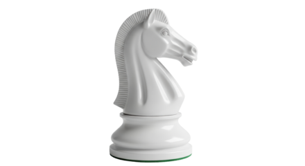 Isolated Chess Knight Piece