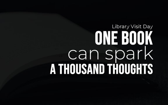 Celebrate literacy with a concept showing how books inspire knowledge. Promote education and the power of reading, perfect for library promotions.