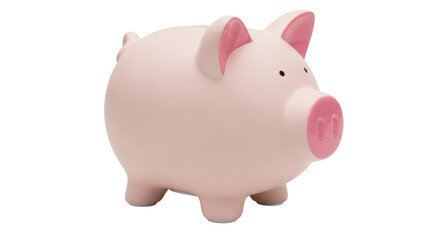 Isolated piggy bank