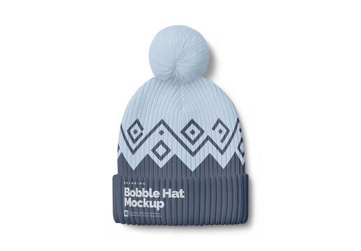 Bobble Hat Mockup 2