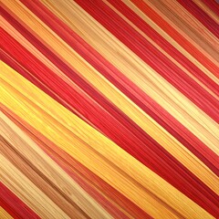 Obraz premium A vibrant diagonal pattern of multicolored, striped, wood-like planks creates a dynamic design.