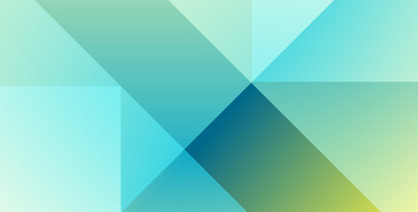 Obraz premium abstract green blue gradient diagonal texture shadow and light dimension layers background. eps10 vector