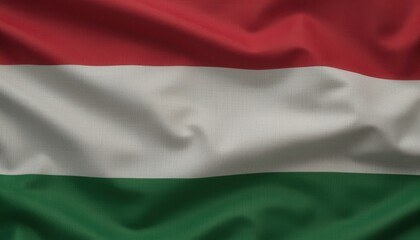 Obraz premium Celebrating hungarian heritage national flag symbolism culture graphic design textured background close-up view