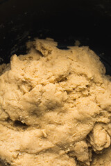 Nigerian Chin chin dough, Raw chin-chin being mixed, process of making chin chin achomo or klenat