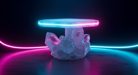 A gem like side table