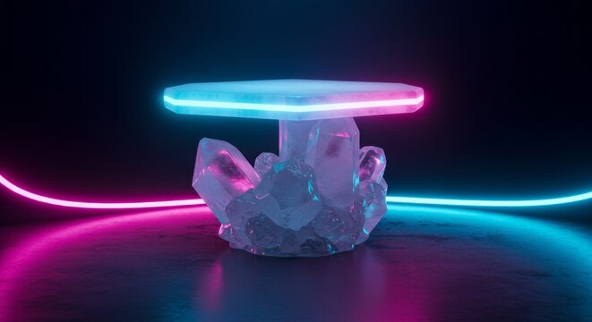 A gem like side table