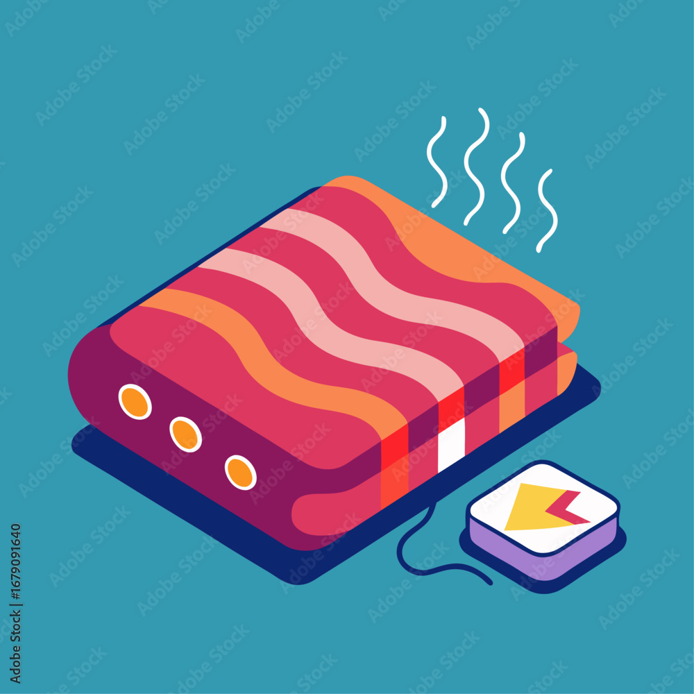 Aufkleber a book with a bacon cover is sitting on a table next to a remote control. the remote control has a y