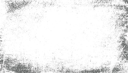 Black & White Grunge Background Vector – Cracks, Chips & Dot Abstract Texture Illustration, Rough – Distressed Grunge Overlay vector design on transparent background.