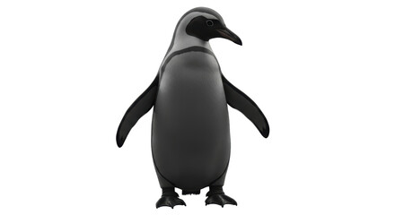 Isolated Penguin Standing