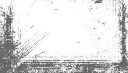 Grunge Black & White Urban Vector – Abstract Texture with Coarse Grains, Overlay and Distressed Distorted grunge isolated Overlay distress texture effect. vector design on transparent background.