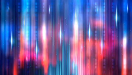 Abstract modern futuristic neon background.