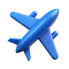 Obraz premium Realistic 3D flight aircraft taking off isolated on white background.