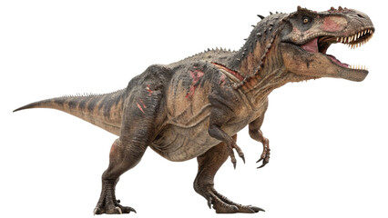 Fototapeta premium Giganotosaurus isolated on transparent PNG background