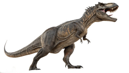 Obraz premium Giganotosaurus isolated on transparent PNG background